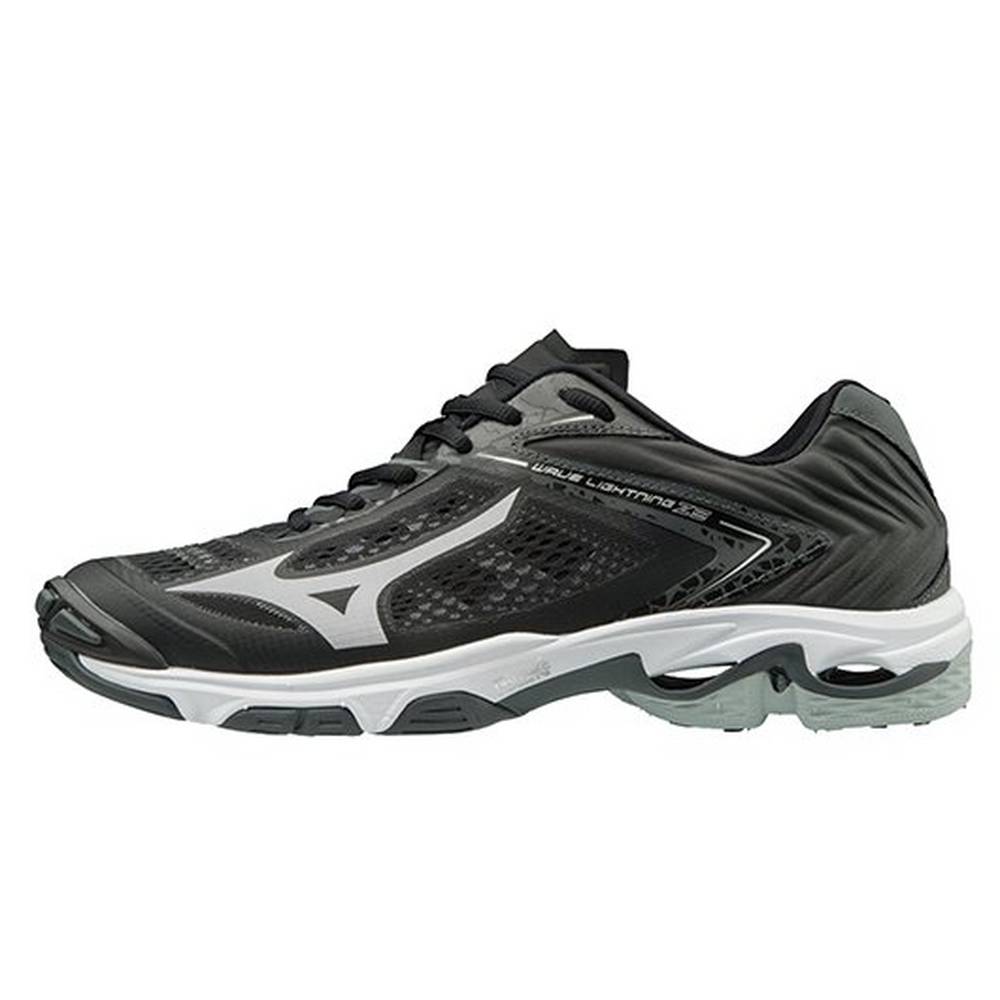 Mizuno Women's Wave Lightning Z5 Volleyball Shoes Black/Silver (430263-BIG)